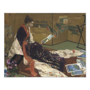 James Abbott McNeill Whistler - Caprice in Purple Photo Print