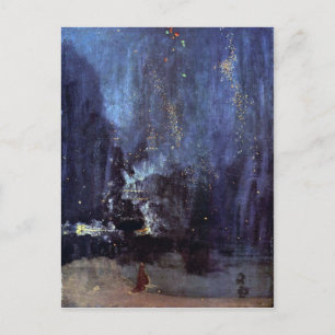 James Abbott McNeill Whistler - Night in Black and Postcard