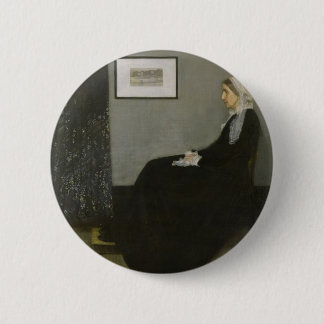 James Abbott Whistler - Whistler's Mother 6 Cm Round Badge