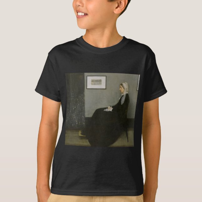 James Abbott Whistler - Whistler's Mother T-Shirt (Front)