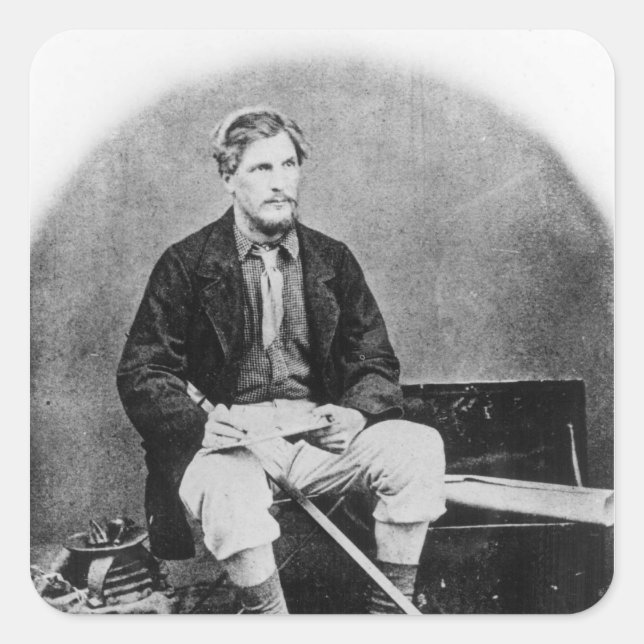 James Augustus Grant Square Sticker (Front)