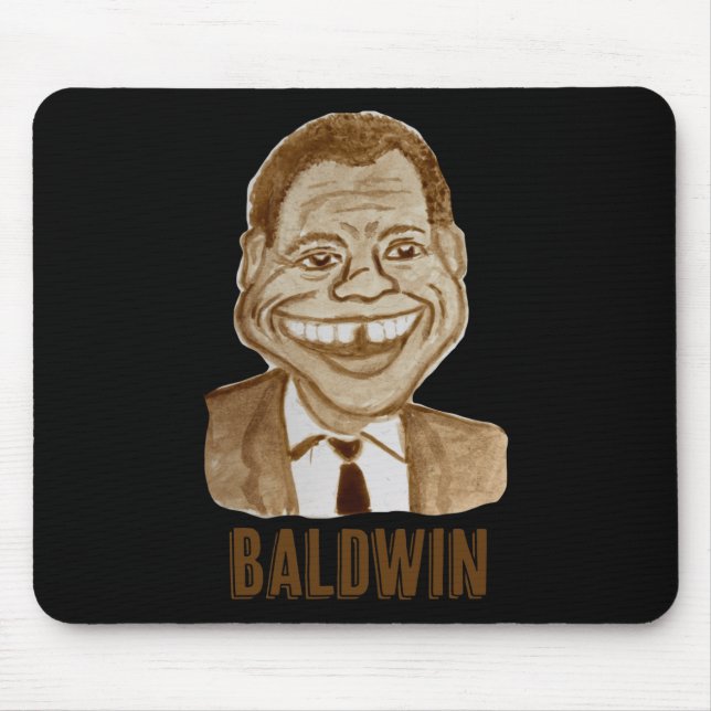James Baldwin  Mouse Pad (Front)