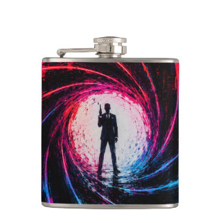 James Bond 007 Agent Hip Flask
