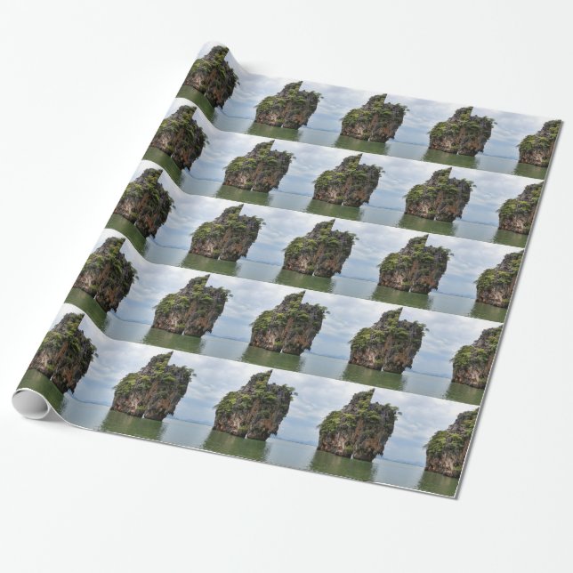 James Bond Island Wrapping Paper (Unrolled)