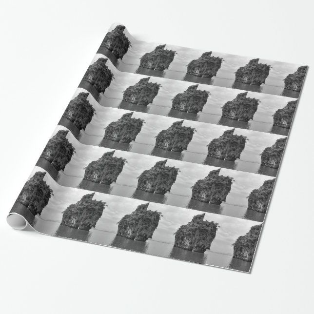 James Bond Island Wrapping Paper (Unrolled)
