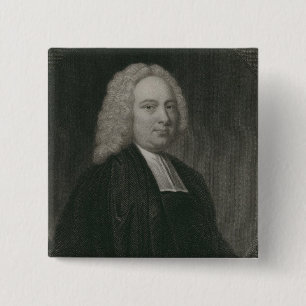 James Bradley, engraved by Edward Scriven 15 Cm Square Badge