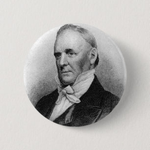 James Buchanan 15th President 6 Cm Round Badge