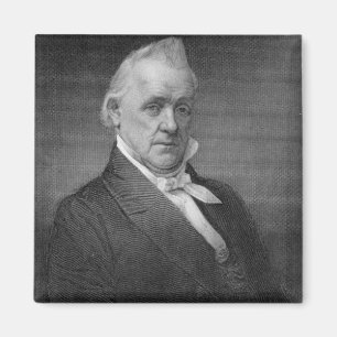 James Buchanan, engraved by Henry Bryan Hall (1800 Magnet
