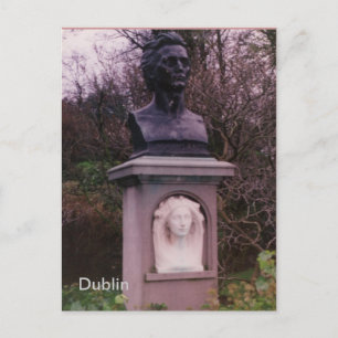 James Clarence Mangan Monument, Dublin, Ireland Postcard