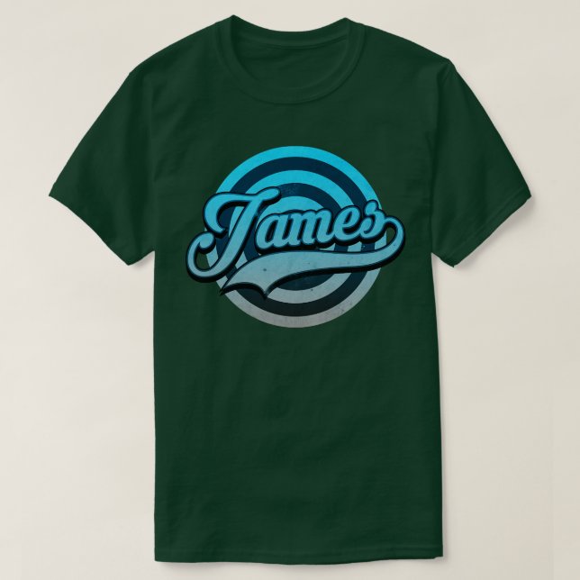 James Classic Name T-Shirt (Design Front)