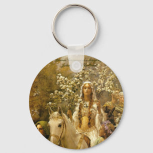 James Collier, 'Queen Guenver's A-maying' Key Ring