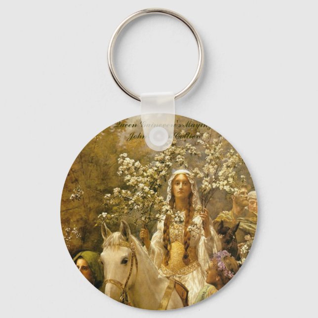 James Collier, 'Queen Guenver's A-maying' Key Ring (Front)