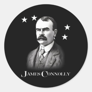 James Connolly - Irish Republican Socialist 1 Classic Round Sticker