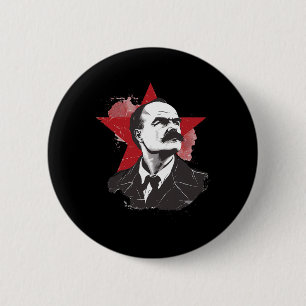James Connolly - Irish Republican Socialist  6 Cm Round Badge