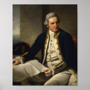 James Cook Portrait Poster