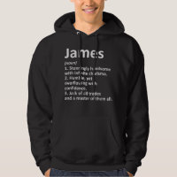 JAMES Definition Personalised Name Funny Birthday