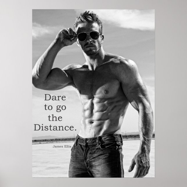 James Ellis Go The Distance 24x20 Poster (Front)