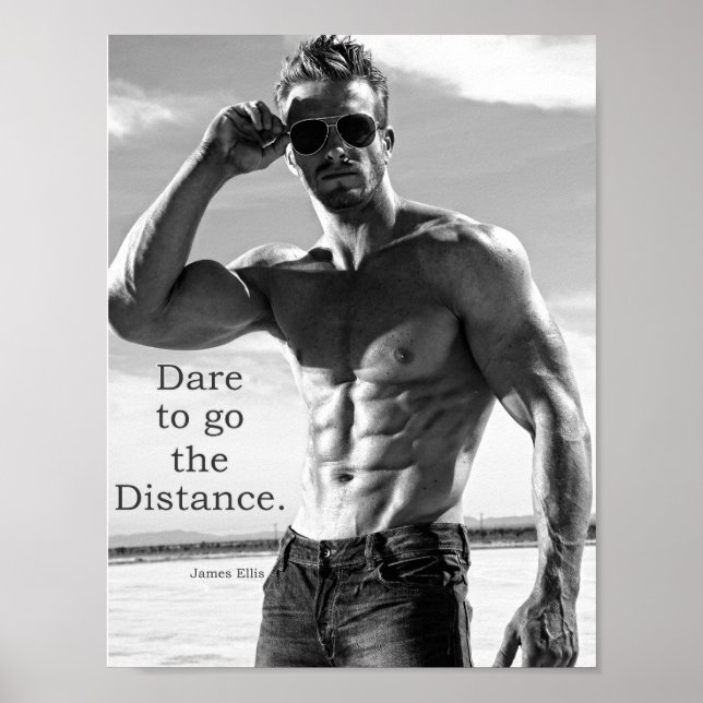 James Ellis - Go the Distance Poster (Front)