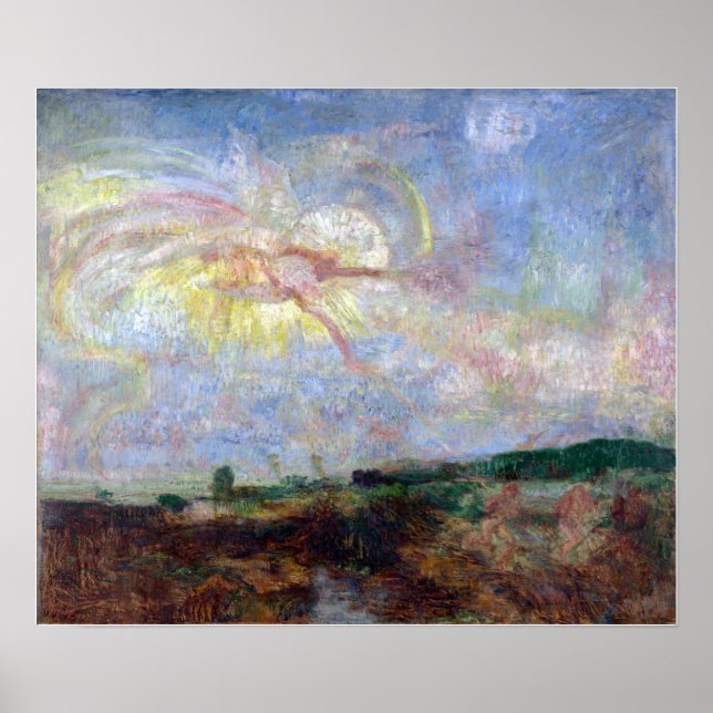 James Ensor Adam and Eve Expelled From Paradise Poster (Front)