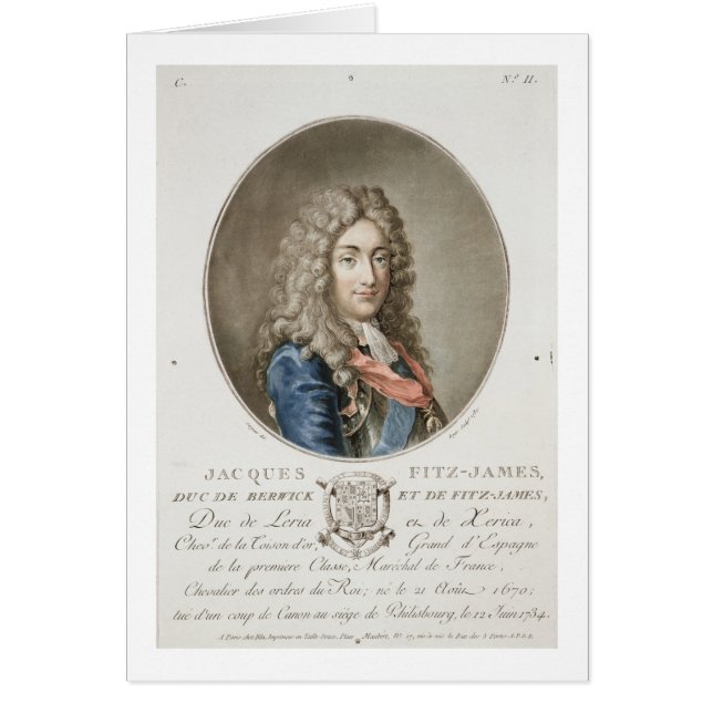 James Fitzjames (1670-1733), 1st Duke of Berwick, (Front)