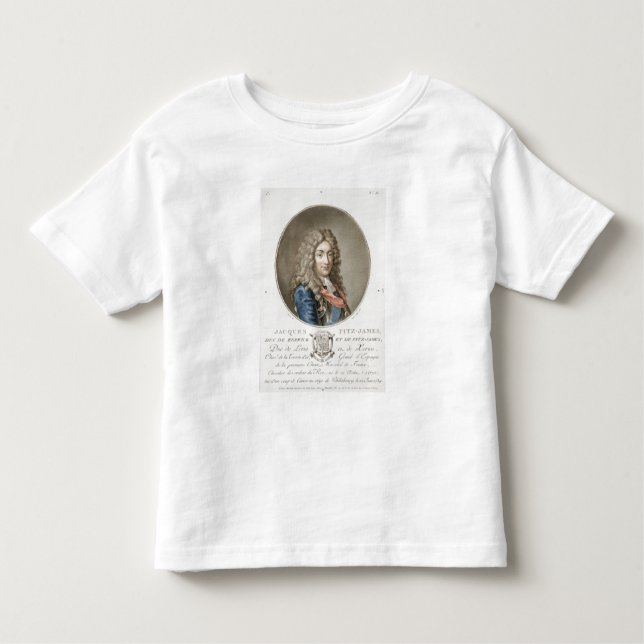 James Fitzjames (1670-1733), 1st Duke of Berwick, Toddler T-Shirt (Front)