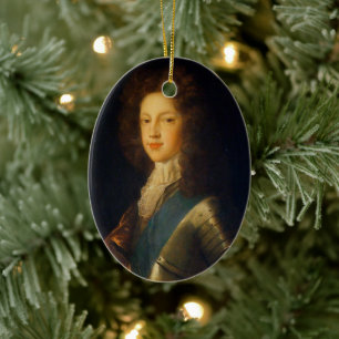 James Francis Edward Stuart Ceramic Ornament