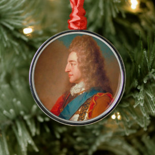 James Francis Edward Stuart Metal Ornament
