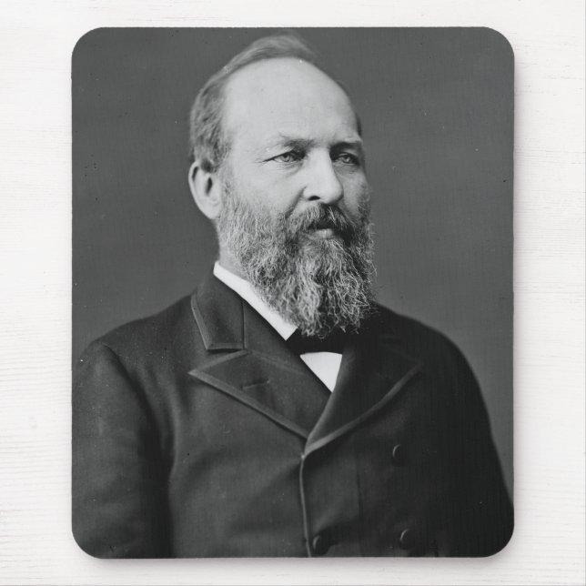 James Garfield 20th President Mouse Pad (Front)