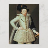 James I, half-length portrait