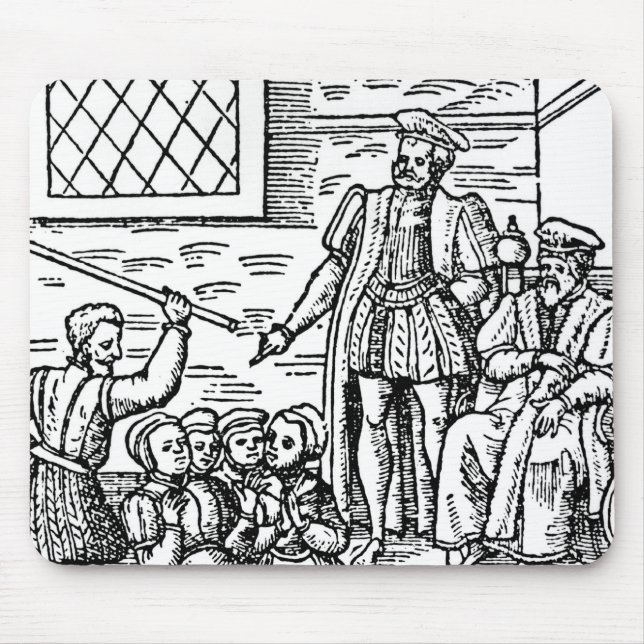 James I  of England and VI of Scotland Mouse Pad (Front)