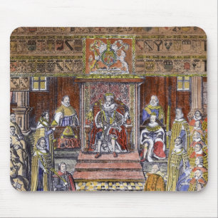 James I of England  at Court, Mouse Pad