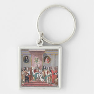 James II (1633-1701) Receiving the Mathematical Sc Key Ring