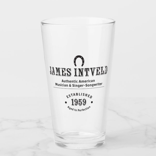 James Intveld Est 1959 Glass (Front)