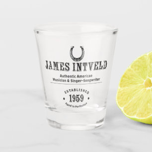 James Intveld Horseshoe Shot Glass