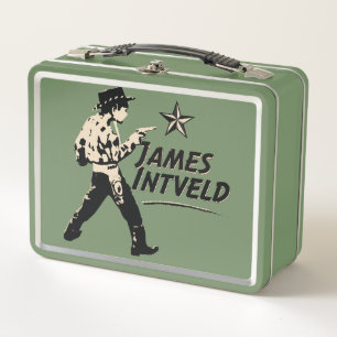 James Intveld Little Cowboy Metal Lunch Box