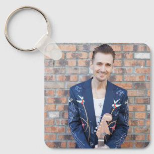 James Intveld Photo 2 with Autograph Key Ring