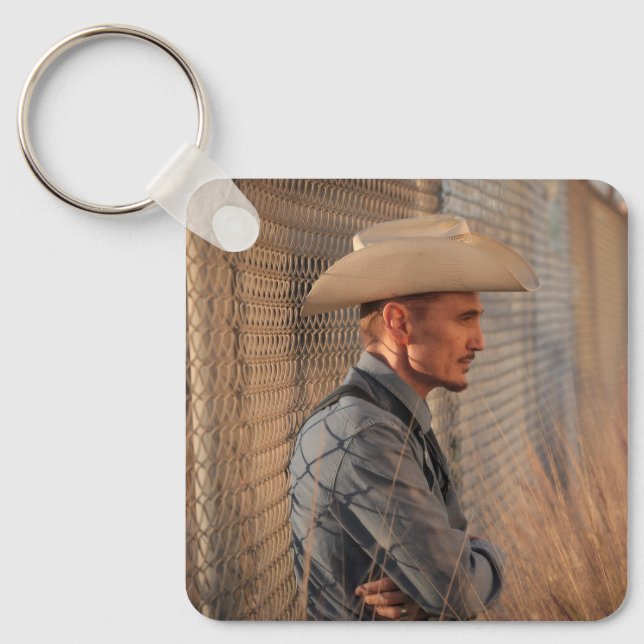James Intveld Photo with Autograph Key Ring (Front)