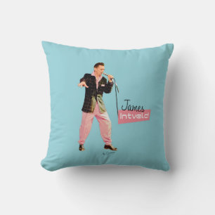 James Intveld Rockabilly Pillow