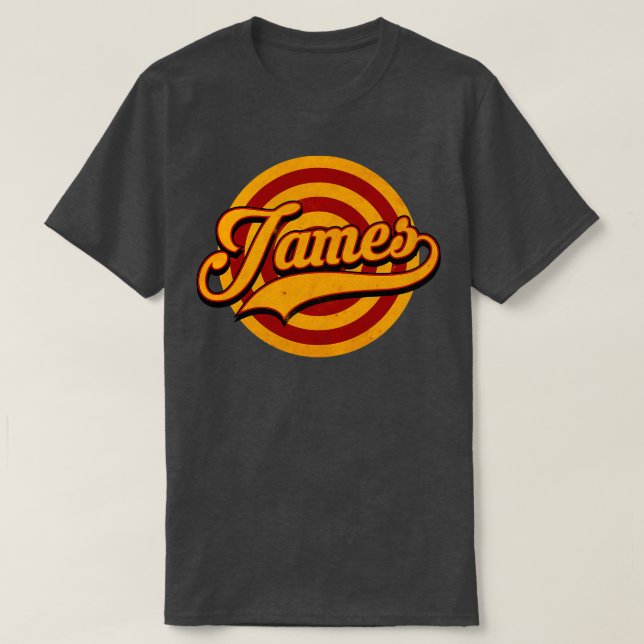 James is The Name T-Shirt (Design Front)
