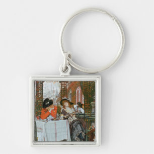 James Jacques Joseph Tissot A Luncheon Key Ring