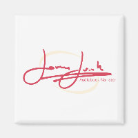 James Joseph Square magnet Red/Gold