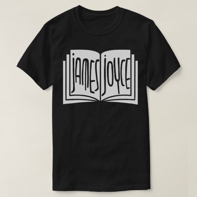 James Joyce Book T-Shirt (Design Front)