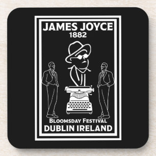 James Joyce Dublin Ireland Coaster