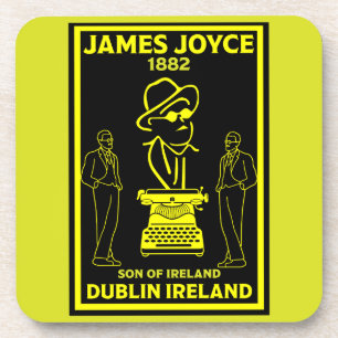 James Joyce Dublin Ireland Coaster