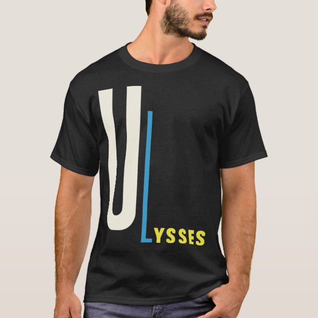 James Joyce Ulysses boy T-Shirt (Front)