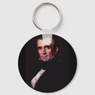 James K. Polk 11th US President Key Ring