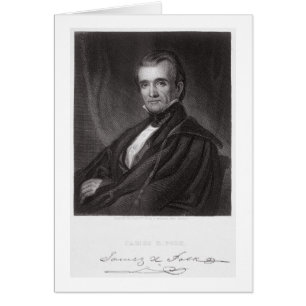 James Knox Polk, engraved by Henry Bryan Hall (180