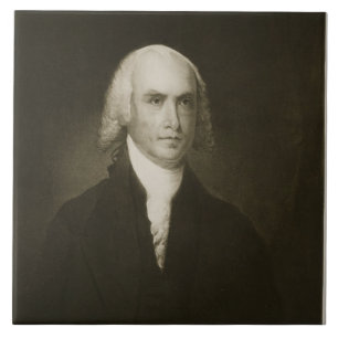 James Madison, 4th President of the United States Ceramic Tile