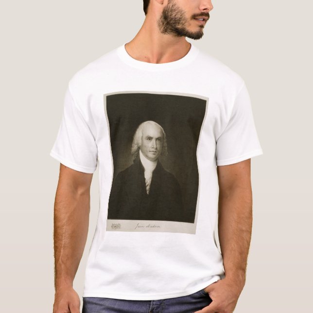 James Madison, 4th President of the United States T-Shirt (Front)