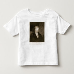 James Madison aged 82, engraved by Thomas B. Welch Toddler T-Shirt